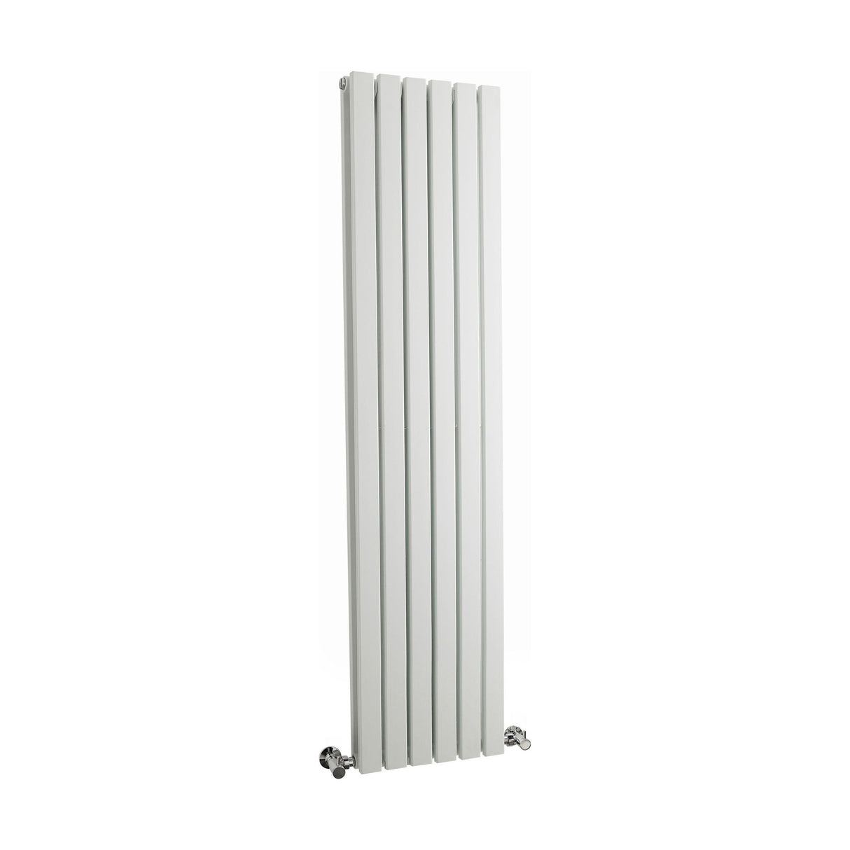 [BHLUW43] Edingale Modern Square Vertical Double Panel Radiator - Choice of Size and Colour - Cutout