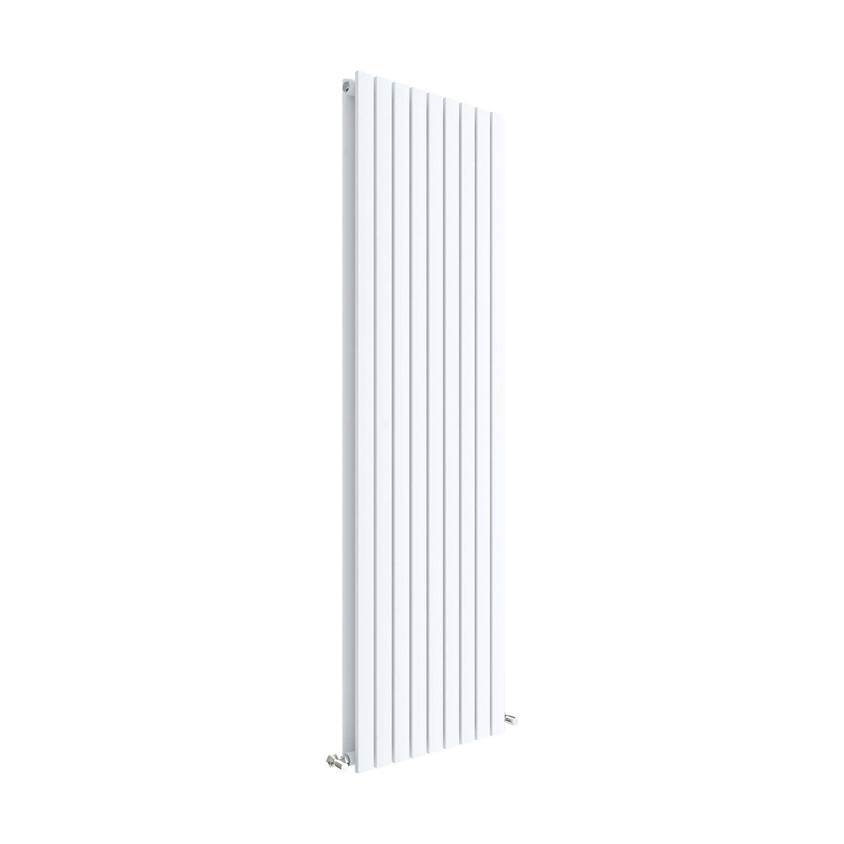 [BHLUW47D] Edingale Modern Square Vertical Double Panel Radiator - Choice of Size and Colour - Cutout