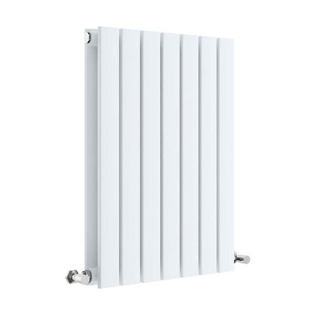 [BHLUW54D] Edingale Contemporary Square Horizontal Double Panel Radiator - Choice of Size and Colour - Cutout