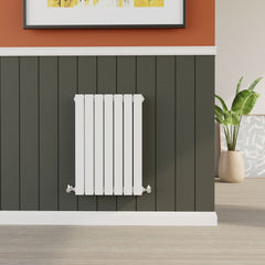 [BHLUW54D] Edingale Contemporary Square Horizontal Double Panel Radiator - Choice of Size and Colour - Lifestyle 1