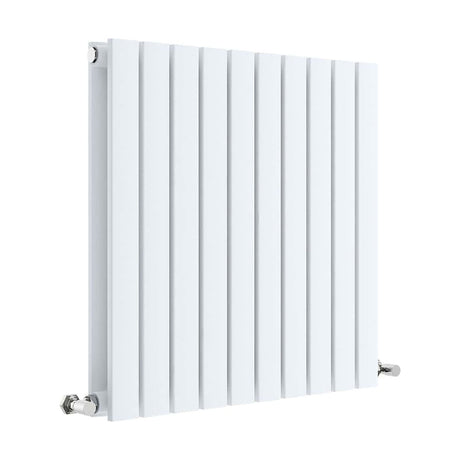 [BHLUW55D] Edingale Contemporary Square Horizontal Double Panel Radiator - Choice of Size and Colour - Cutout