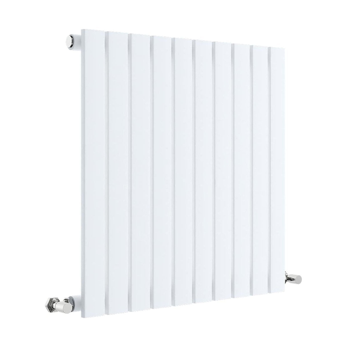 [BHLUW55] Edingale Square Horizontal Single Panel Radiator, Choice of Size and Colour - Cutout