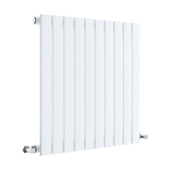 [BHLUW55] Edingale Square Horizontal Single Panel Radiator, Choice of Size and Colour - Cutout