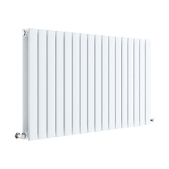 [BHLUW56D] Edingale Contemporary Square Horizontal Double Panel Radiator - Choice of Size and Colour - Cutout