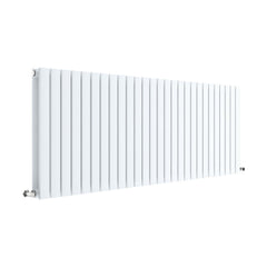 [BHLUW60D] Edingale Contemporary Square Horizontal Double Panel Radiator - Choice of Size and Colour - Cutout