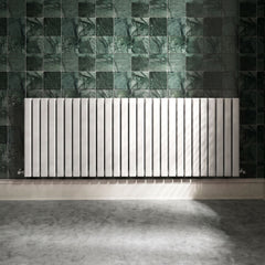 [BHLUW60D] Edingale Contemporary Square Horizontal Double Panel Radiator - Choice of Size and Colour - Silo