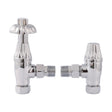 [BHRV007] Heating Accessories Thermostatic Radiator Valve Pack, Chrome - Cutout