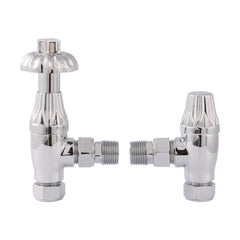 [BHRV007] Heating Accessories Thermostatic Radiator Valve Pack, Chrome - Cutout