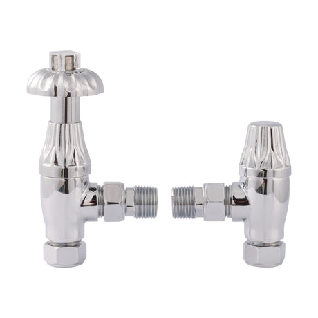 [BHRV007] Heating Accessories Thermostatic Radiator Valve Pack, Chrome - Cutout