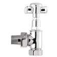 [BHRV336] ANGLED VICTORIAN CROSS RADIATOR VALVES - Cutout