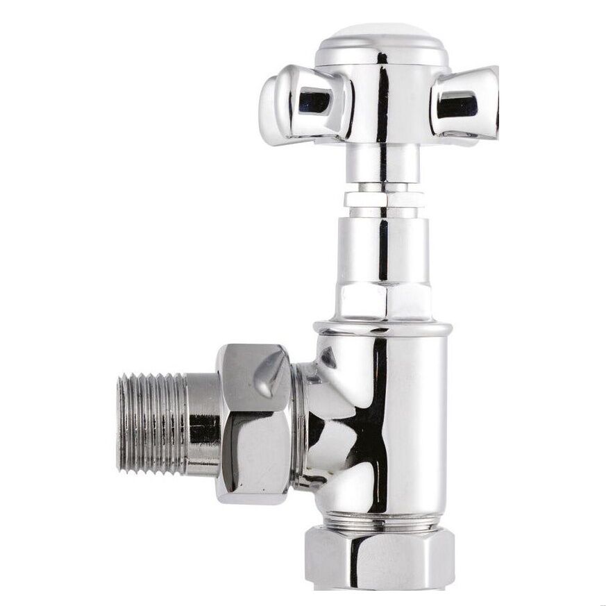 [BHRV336] ANGLED VICTORIAN CROSS RADIATOR VALVES - Cutout