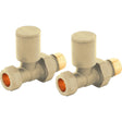 [BHRV803] Modern Radiator Valves (Straight) - Cutout