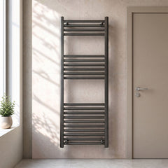 [BHSL15012] Round Straight Towel Radiator 1200x500 - Silo