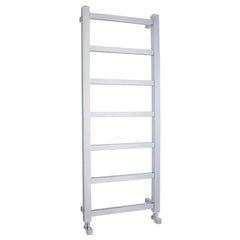 [BHSL375] Contemporary Wall Mounted Heated Towel Rail with Square Rails, Choice of Size - Cutout