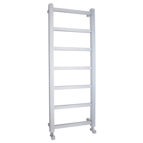 [BHSL375] Contemporary Wall Mounted Heated Towel Rail with Square Rails, Choice of Size - Cutout
