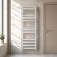 [BHSL95012] Balterley Straight Towel Radiator - 1200 x 500mm - Silo
