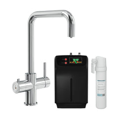 [BKHT305DL] Fulford 3 in 1 Boiling Water Tap Kit, Instant Hot Water Tap with Dual Lever Handles, Tank and Filter - Choice of Colour - Cutout