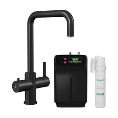 [BKHT405DL] Fulford 3 in 1 Boiling Water Tap Kit, Instant Hot Water Tap with Dual Lever Handles, Tank and Filter - Choice of Colour - Cutout
