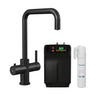 [BKHT405DL] Fulford 3 in 1 Boiling Water Tap Kit, Instant Hot Water Tap with Dual Lever Handles, Tank and Filter - Choice of Colour - Cutout