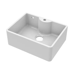 [BKS205] Single Bowl Fireclay Ceramic Butler Kitchen Sink - Variety of Sizes and Features Available - Cutout