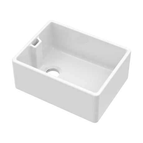 [BKS218] Single Bowl Fireclay Ceramic Belfast Kitchen Sink - Multiple Sizes Available - Cutout