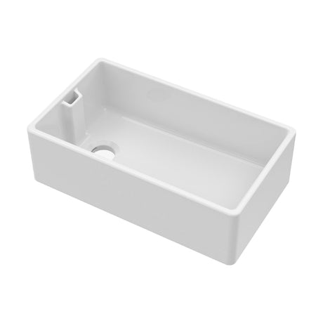 [BKS220] Single Bowl Fireclay Ceramic Belfast Kitchen Sink - Multiple Sizes Available - Cutout