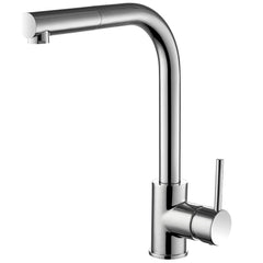 [BKT004BN] Contemporary Single Lever Round Kitchen Sink Mixer Tap, Choice of Colour - Cutout