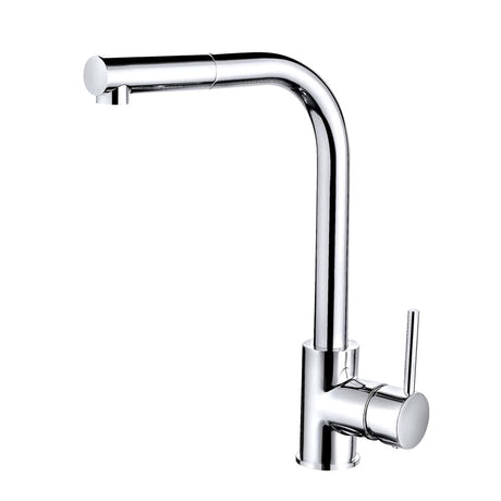 [BKT004] Contemporary Single Lever Round Kitchen Sink Mixer Tap, Choice of Colour - Cutout