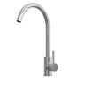 [BKT1310] Modern Round Kitchen Sink Mixer Tap Single Lever, Top-Fix Installation, 355 x 90 x 245 mm - Choice of Colour - Cutout
