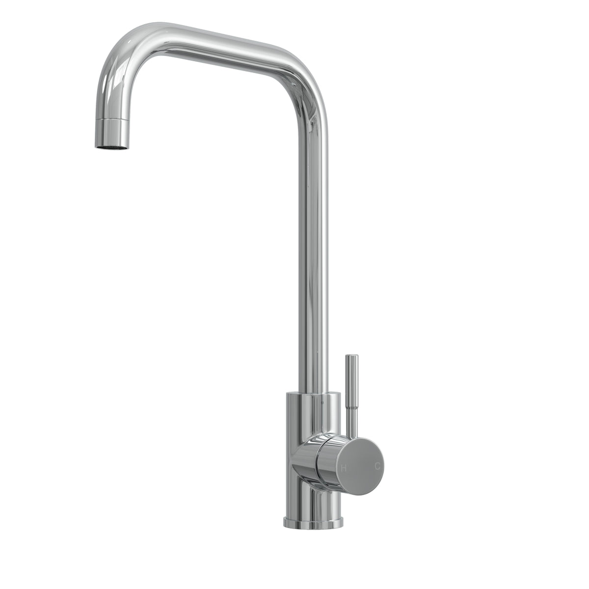 [BKT1325] Modern Square Kitchen Sink Mixer Tap Single Lever, Top Fix Installation, 352 x 90 x 245 mm - Choice of Colour - Cutout