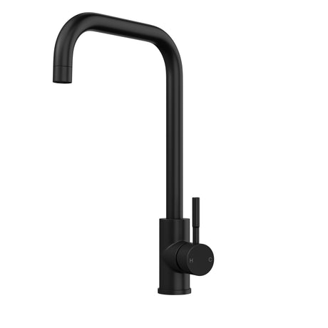 [BKT1326] Modern Square Kitchen Sink Mixer Tap Single Lever, Top Fix Installation, 352 x 90 x 245 mm - Choice of Colour - Cutout