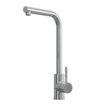 Modern L-Neck Kitchen Sink Mixer Tap Single Lever, Top Fix Installation – 347 x 90 x 245 mm - Choice of Colour