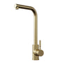 Modern L-Neck Kitchen Sink Mixer Tap Single Lever, Top Fix Installation – 347 x 90 x 245 mm - Choice of Colour