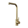 [BKT1332] Modern L-Neck Kitchen Sink Mixer Tap Single Lever, Top Fix Installation, 347 x 90 x 245 mm - Choice of Colour - Cutout