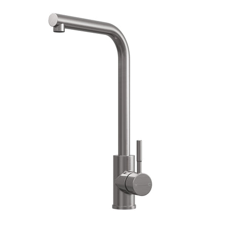Modern L-Neck Kitchen Sink Mixer Tap Single Lever, Top Fix Installation – 347 x 90 x 245 mm - Choice of Colour