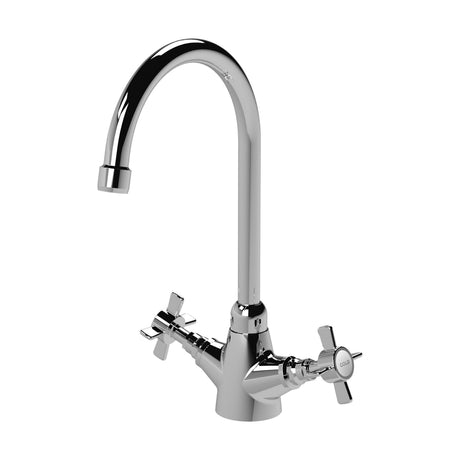 [BKT303B] Norbury Mono Mixer Kitchen Tap - Multiple Handle and Finish Options Available - Cutout