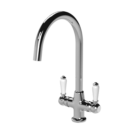 [BKT304B] Norbury Mono Mixer Kitchen Tap - Multiple Handle and Finish Options Available - Cutout