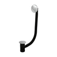 [BKT599] Modern Round Bathroom Click-Clack Bath Waste, Top Fix Installation, 98 x 70 x 550 mm - Choice of Colour - Cutout