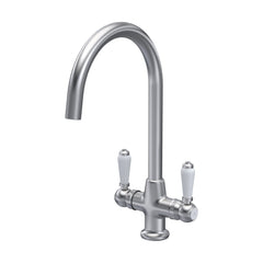 [BKT604] Norbury Mono Mixer Kitchen Tap - Multiple Handle and Finish Options Available - Cutout