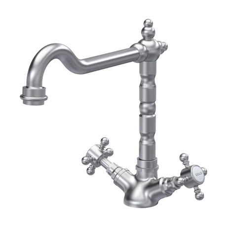 [BKT605] Norbury Traditional French Classic Mono Sink Mixer Tap - Choice of Colour - Cutout