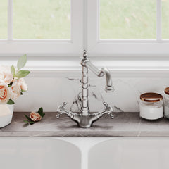 [BKT605] Norbury Traditional French Classic Mono Sink Mixer Tap - Choice of Colour - Lifestyle 1