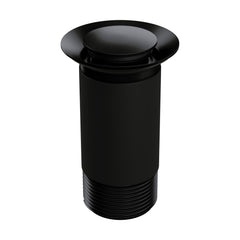 [BKT731] Modern Round Bathroom Click-Clack Unslotted Basin Waste without Overflow, Top Fix Installation, 103 x 60 x 104 mm - Choice of Colour - Cutout