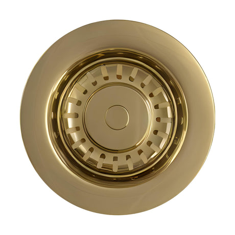 [BKT738] Modern Round Kitchen Sink Strainer Waste without Overflow, Top Fix Installation,  98 x 114 x 214 mm - Choice of Colour - Cutout
