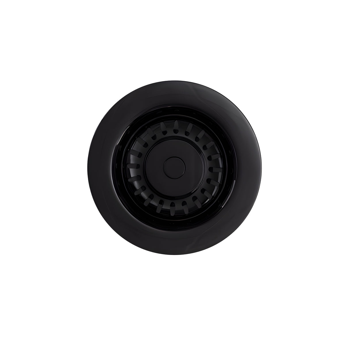 Modern Round Kitchen Sink Strainer Waste without Overflow, Top Fix Installation –  98 x 114 x 214 mm, Choice of Colour