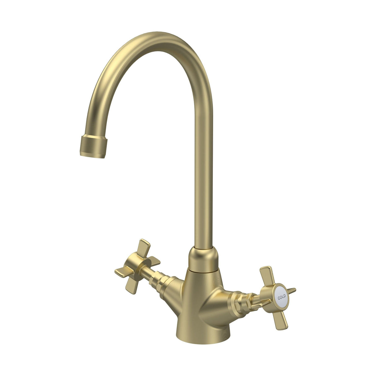 [BKT803] Norbury Mono Mixer Kitchen Tap - Multiple Handle and Finish Options Available - Cutout
