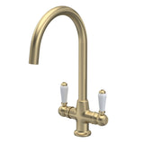Traditional Mono Mixer Kitchen Tap - Multiple Handle and Finish Options Available