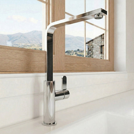 [BKTC305SL] Ipstones Kitchen Mono Mixer Tap - Single or Dual Lever, Choice of Colour - Silo