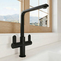 [BKTC405DL] Ipstones Kitchen Mono Mixer Tap - Single or Dual Lever, Choice of Colour - Silo