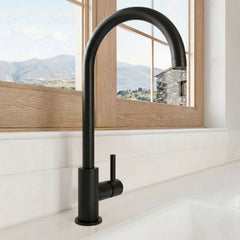 [BKTL405SL] Gratwich Kitchen Mono Mixer Tap - Single or Dual Lever, Choice of Colour - Silo