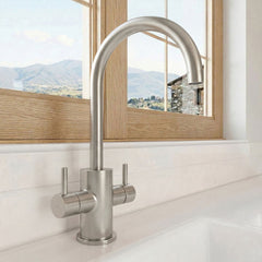 [BKTL605DL] Gratwich Kitchen Mono Mixer Tap - Single or Dual Lever, Choice of Colour - Silo